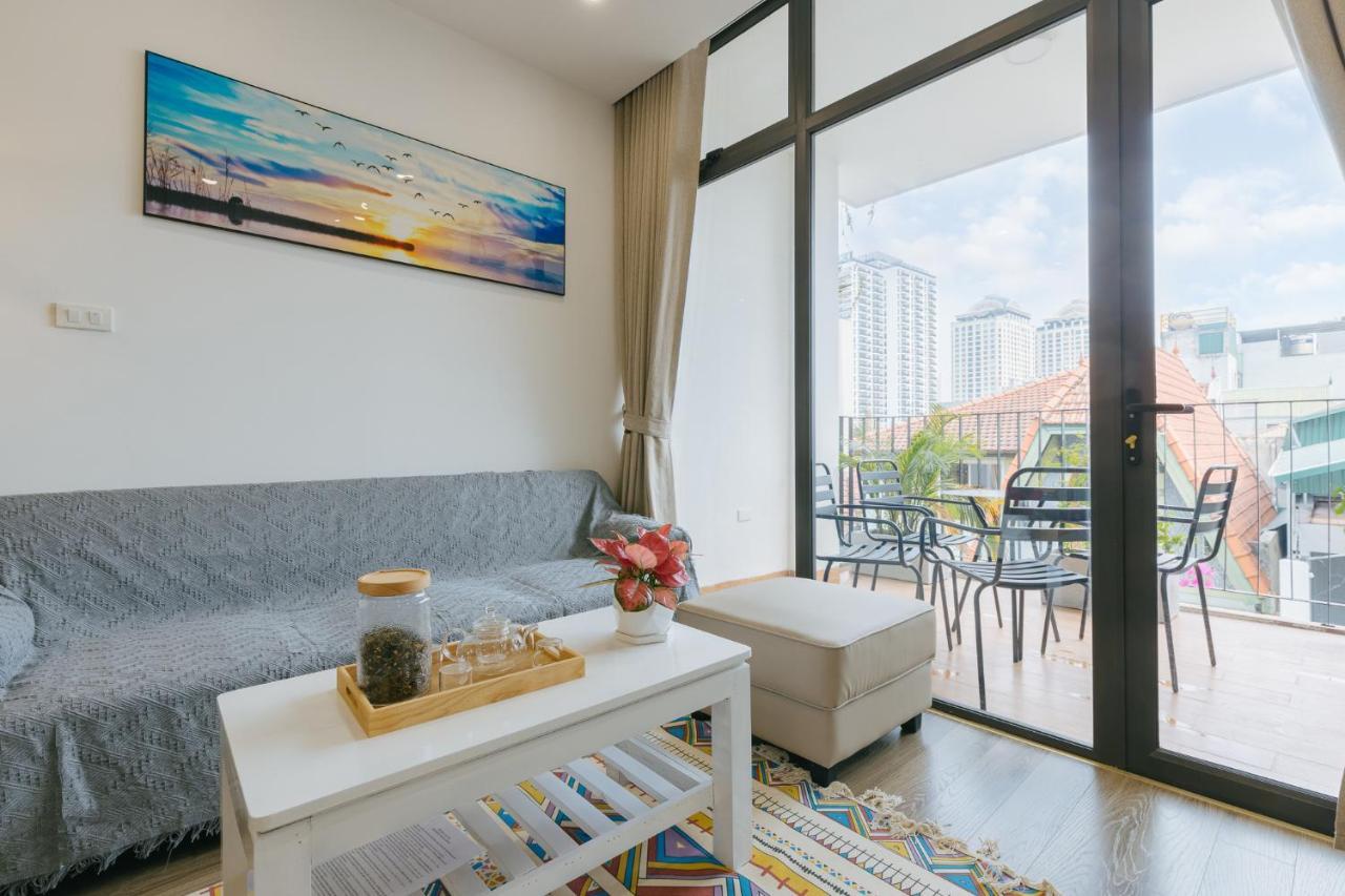 Luck Apart 9 - Hanoi Westlake Balcony Apartment Eksteriør billede